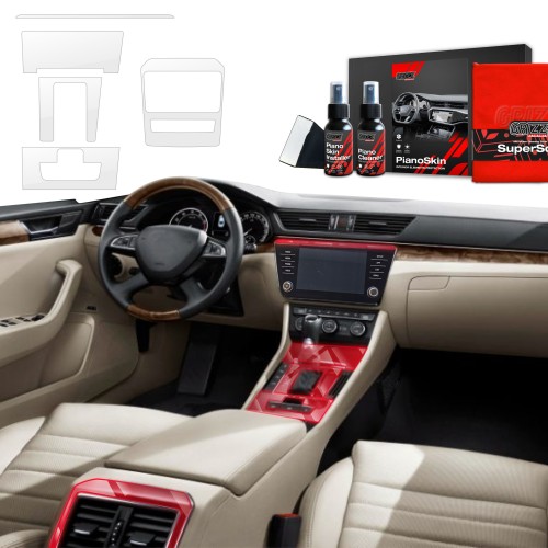 Przejdź do produktu Grizz folia ochronna do wnętrza Skoda Superb III (2015-2024) Bezbarwna PianoSkin