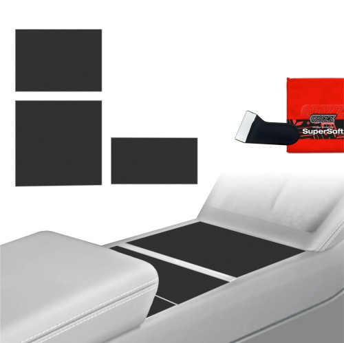 Przejdź do produktu Folia do wnętrza Tesla Model 3 Highland (2024-2025) GRIZZ 3w1 Czarna Antyodciskowa