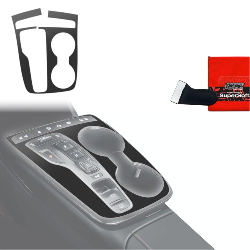 Przejdź do produktu Folia do wnętrza Hyundai Tucson IV N-Line (2021-2024) GRIZZ Czarna Antyodciskowa