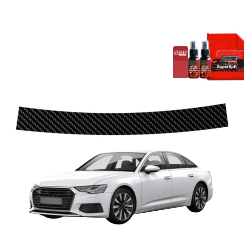 Przejdź do produktu Folia karbonowa na próg bagażnika do Audi A6 C8 Sedan (2018-2023)