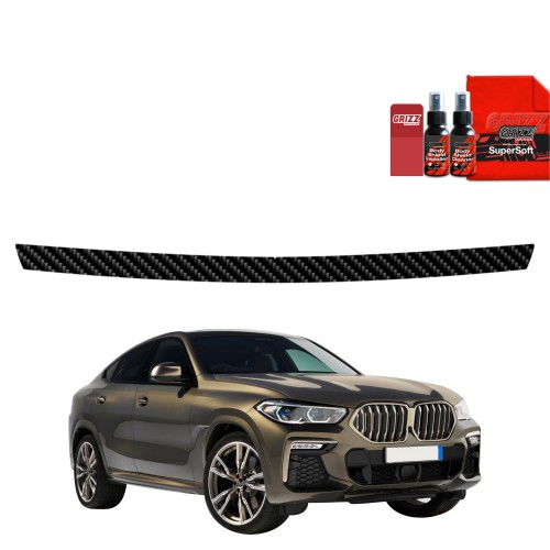 Przejdź do produktu Folia karbonowa na próg bagażnika do BMW X6 G06 (2019-2025)