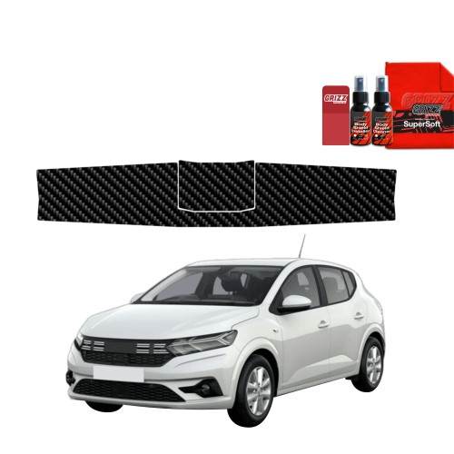 Przejdź do produktu Folia karbonowa na próg bagażnika do Dacia Sandero III 2020-2025