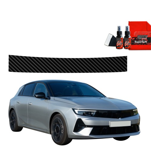 Przejdź do produktu Folia karbonowa na próg bagażnika do Opel Astra L HB/5D (2021-2025)