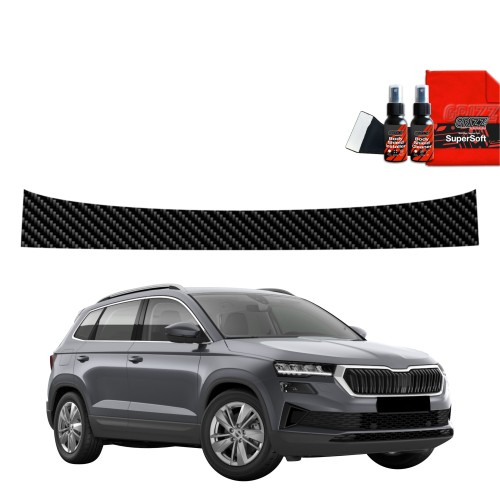 Przejdź do produktu Folia karbonowa na próg bagażnika do Skoda Karoq I FL (2022-2026)