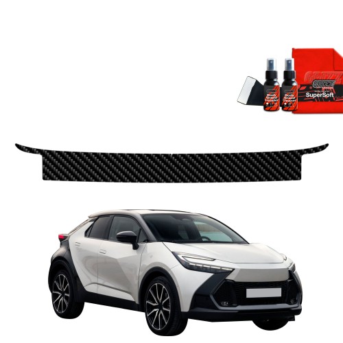 Przejdź do produktu Folia karbonowa na próg bagażnika do Toyota C-HR  II 2024+