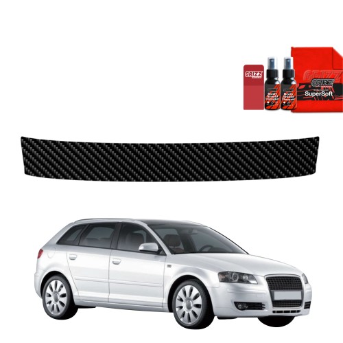 Przejdź do produktu Folia karbonowa na próg bagażnika do Audi A3 8P Hatchback 5D (2008-2012)