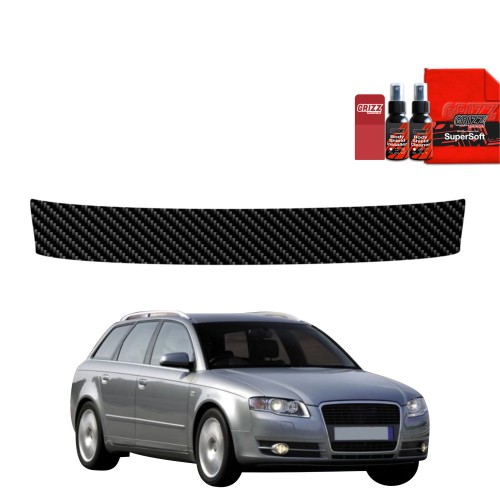 Przejdź do produktu Folia karbonowa na próg bagażnika do Audi A4 B7 Avant (2004-2008)