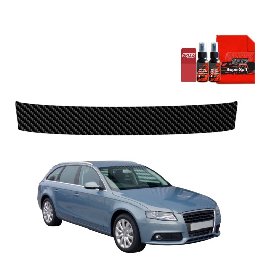 Przejdź do produktu Folia karbonowa na próg bagażnika do Audi A4 B8 Avant (2007-2011)
