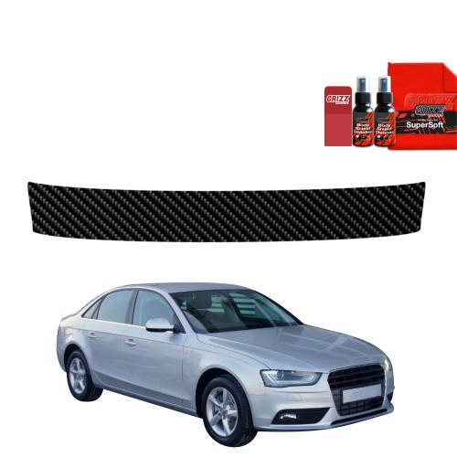 Przejdź do produktu Folia karbonowa na próg bagażnika do Audi A4 B8 Sedan Facelifting (2011-2015)