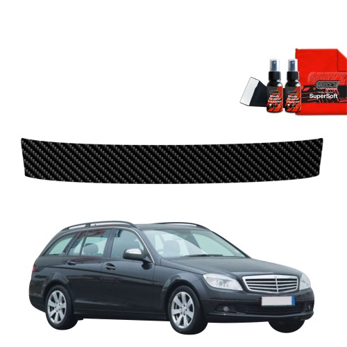Przejdź do produktu Folia karbonowa na próg bagażnika do Mercedes C Klasa S204 Kombi (2007-2011)