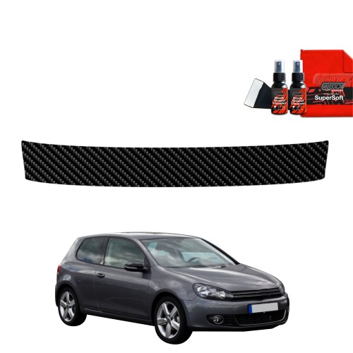 Przejdź do produktu Folia karbonowa na próg bagażnika do Volkswagen Golf VI  Hatchback 3D (2008-2012)