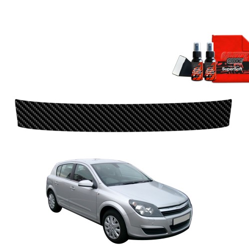 Przejdź do produktu Folia karbonowa na próg bagażnika do Opel Astra H Hatchback 5D (2004-2014)