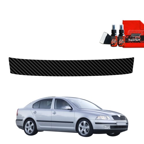 Przejdź do produktu Folia karbonowa na próg bagażnika do Skoda Octavia II SEDAN (2004-2008)