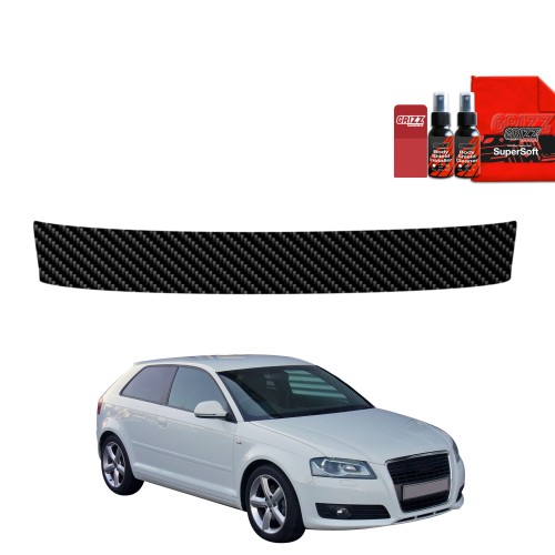 Przejdź do produktu Folia karbonowa na próg bagażnika do Audi A3 8P Hatchback 3D (2003-2008)