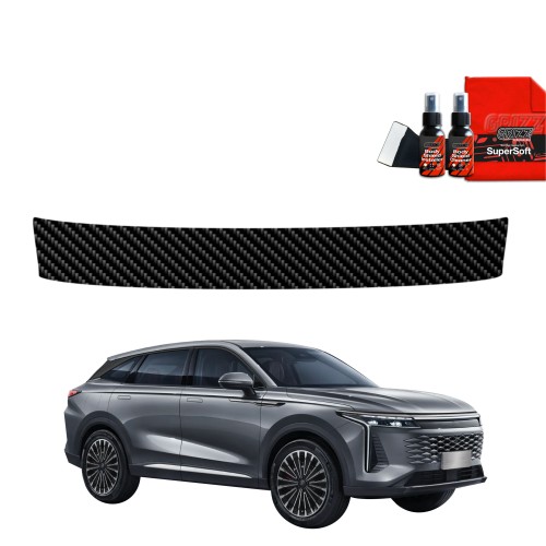 Przejdź do produktu Folia karbonowa na próg bagażnika do OMODA 9 2025+