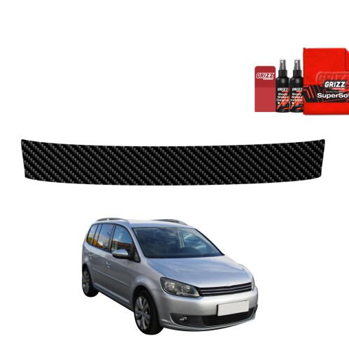 Przejdź do produktu Folia karbonowa na próg bagażnika do Volkswagen Touran II MPV 5D (2010-2015)