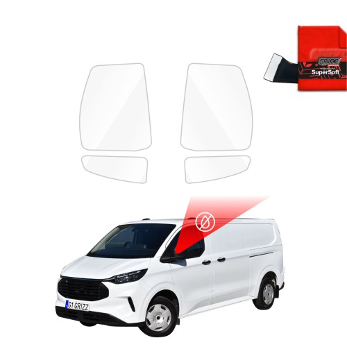 Przejdź do produktu Folia przeciwdeszczowa na lusterka do Ford Custom II 2023+