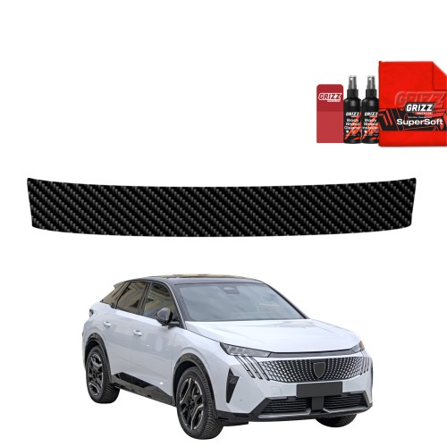 Przejdź do produktu Folia karbonowa na próg bagażnika do Peugeot 3008 III 2024+