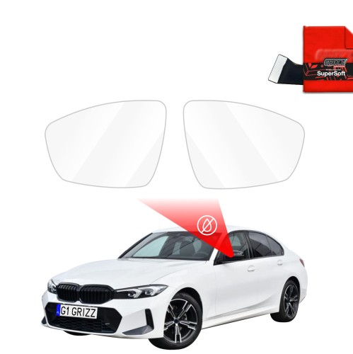 Przejdź do produktu Folia przeciwdeszczowa na lusterka do BMW 3 G20 / G21 2020-2026