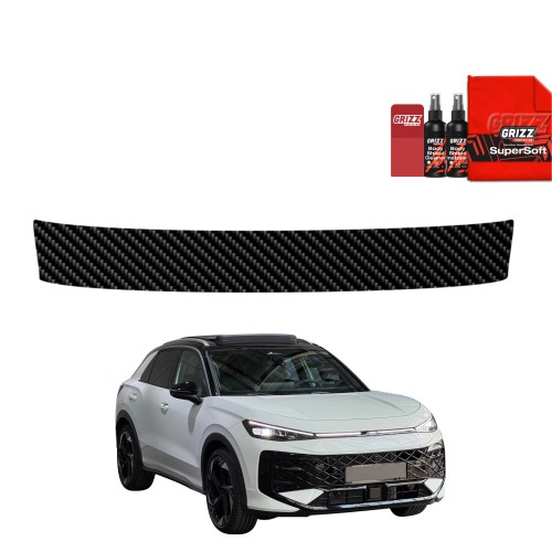 Przejdź do produktu Folia karbonowa na próg bagażnika do Volkswagen T-Roc II 2025+