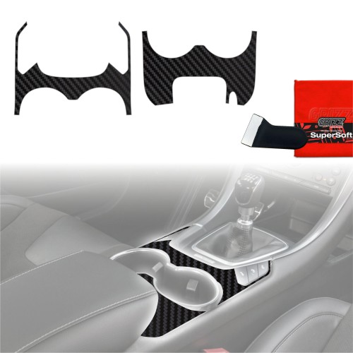 Przejdź do produktu Folia do wnętrza Ford Mondeo MK5 (2014–2022) GRIZZ 2w1 Karbonowa Antyodciskowa