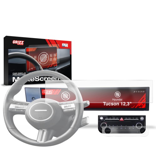 Przejdź do produktu Folia matowa Grizz do Hyundai Tucson IV FL 12,3" (2024+) 2w1 