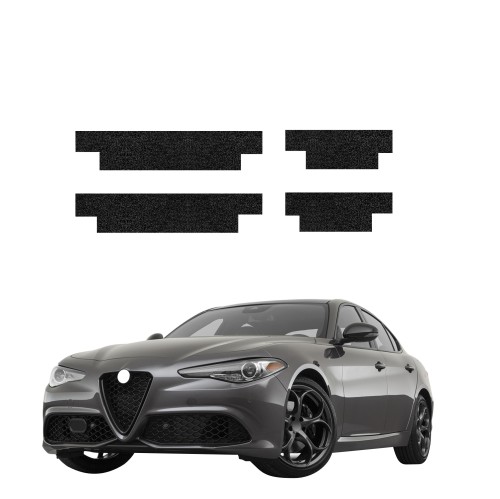 Przejdź do produktu Powłoka techniczna na progi do Alfa Romeo Giulia I (2016-2026) GRIZZ 4w1 HeavyDuty Czarna