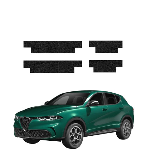 Przejdź do produktu Powłoka techniczna na progi do Alfa Romeo Tonale (2022-2026) GRIZZ 4w1 HeavyDuty Czarna 