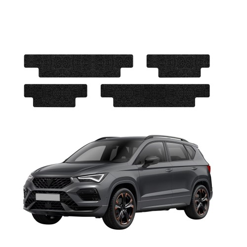 Przejdź do produktu Powłoka techniczna na progi do Cupra Ateca I 2016-2026 GRIZZ 4w1 HeavyDuty Czarna 