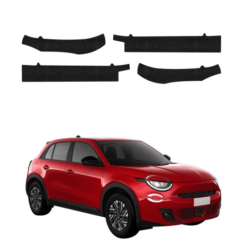 Przejdź do produktu Powłoka techniczna na progi do Fiat 600 2023+ GRIZZ 4w1 HeavyDuty Czarna
