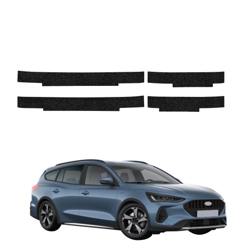 Przejdź do produktu Powłoka techniczna na progi do Ford Focus Active X Kombi Facelift (2021-2025) GRIZZ 4w1 HeavyDuty Czarna  