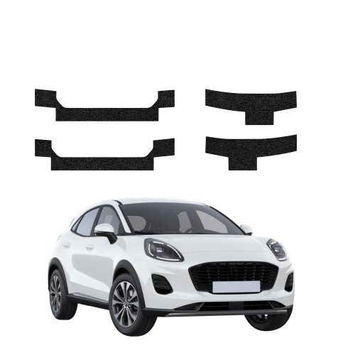 Przejdź do produktu Powłoka techniczna na progi do Ford Puma Facelift 2024+ GRIZZ 4w1 HeavyDuty Czarna