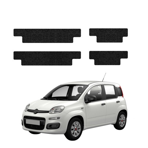 Przejdź do produktu Powłoka techniczna na progi do Fiat Panda (2020-2026) GRIZZ 4w1 HeavyDuty Czarna 