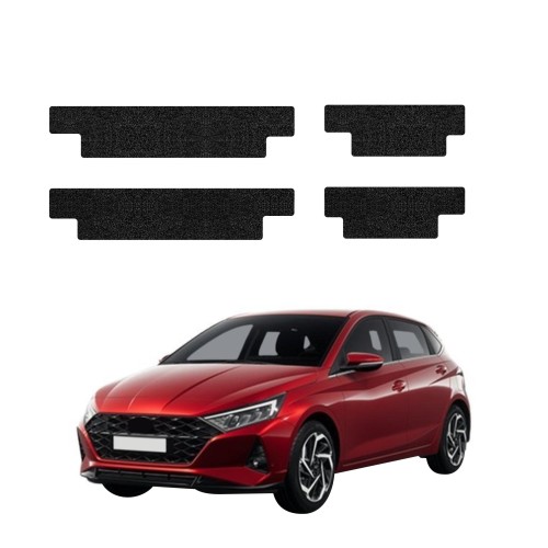 Przejdź do produktu Powłoka techniczna na progi do Hyundai i20 III 2020+/ FL 2024+ GRIZZ 4w1 HeavyDuty Czarna 