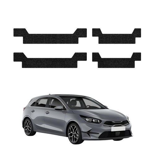 Przejdź do produktu Powłoka techniczna na progi do Kia Ceed III 2018-2026 GRIZZ 4w1 HeavyDuty Czarna 