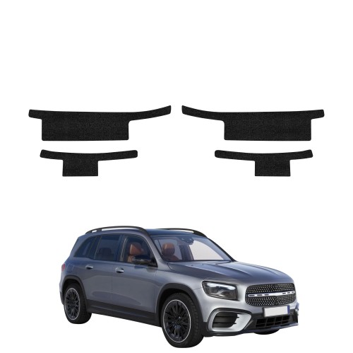 Przejdź do produktu Powłoka techniczna na progi do Mercedes GLB X247 2019-2026 GRIZZ 4w1 HeavyDuty Czarna 