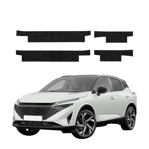 Przejdź do produktu Powłoka techniczna na progi do Nissan Qashqai J12 2021+ / FL 2024+ GRIZZ 4w1 HeavyDuty Czarna