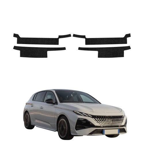 Przejdź do produktu Powłoka techniczna na progi do Peugeot 308 III HB/Kombi 2021+ GRIZZ 4w1 HeavyDuty Czarna 