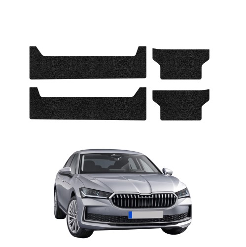Przejdź do produktu Powłoka techniczna na progi do Skoda Superb 4 Liftback 2024+ GRIZZ 4w1 HeavyDuty Czarna  