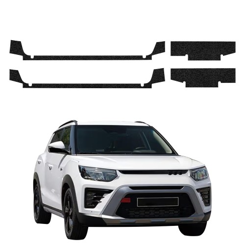 Przejdź do produktu Powłoka techniczna na progi do SsangYong Tivoli FL 2023+ GRIZZ 4w1 HeavyDuty Czarna