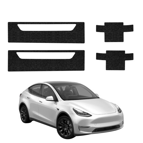 Przejdź do produktu Powłoka techniczna na progi do Tesla Model Y (2020-2024) GRIZZ 4w1 HeavyDuty Czarna 