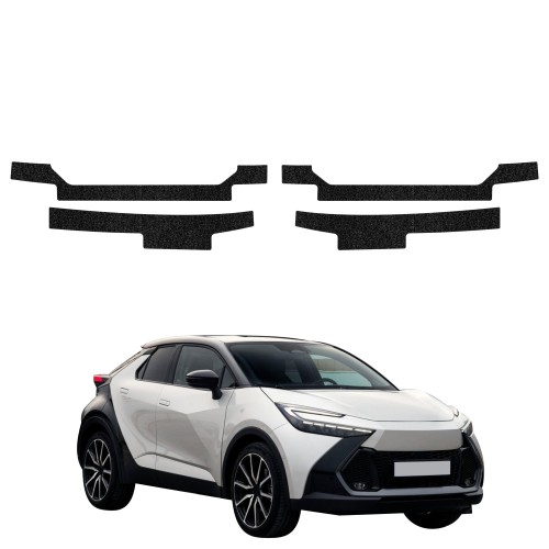 Przejdź do produktu Powłoka techniczna na progi do Toyota C-HR II 2024+ GRIZZ 4w1 HeavyDuty Czarna