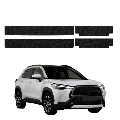Przejdź do produktu Powłoka techniczna na progi do Toyota Corolla Cross 2022+ GRIZZ 4w1 HeavyDuty Czarna