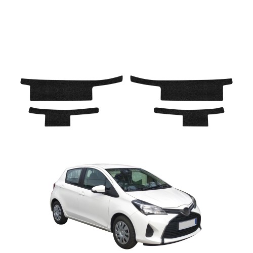 Przejdź do produktu Powłoka techniczna na progi do Toyota Yaris III (2011-2017) GRIZZ 4w1 HeavyDuty Czarna 