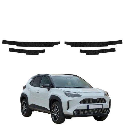 Przejdź do produktu Powłoka techniczna na progi do Toyota Yaris Cross 2021+ / FL 2025+GRIZZ 4w1 HeavyDuty Czarna