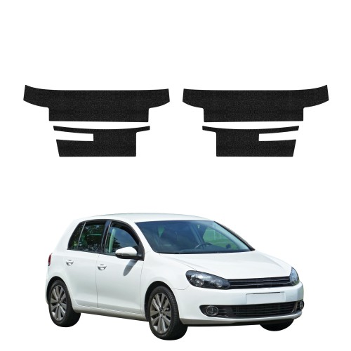 Przejdź do produktu Powłoka techniczna na progi do VW Golf 6 Hatchback 5D (2008-2012) GRIZZ 4w1 HeavyDuty Czarna 