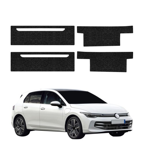 Przejdź do produktu Powłoka techniczna na progi do VW Golf 8 Hatchback FL 2024+ GRIZZ 4w1 HeavyDuty Czarna 