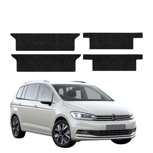 Przejdź do produktu Powłoka techniczna na progi do VW Touran III 2015+/2024+ GRIZZ 4w1 HeavyDuty Czarna  