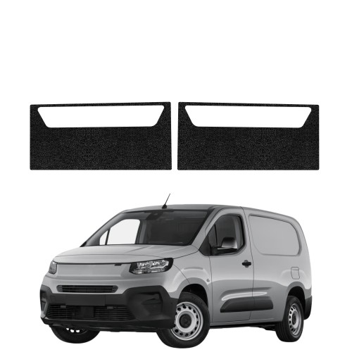 Przejdź do produktu Powłoka techniczna na progi do Fiat Doblo V 2023+ GRIZZ 2w1 HeavyDuty Czarna