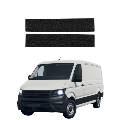 Przejdź do produktu Powłoka techniczna na progi do VW Crafter II 2017+ GRIZZ 2w1 HeavyDuty Czarna 